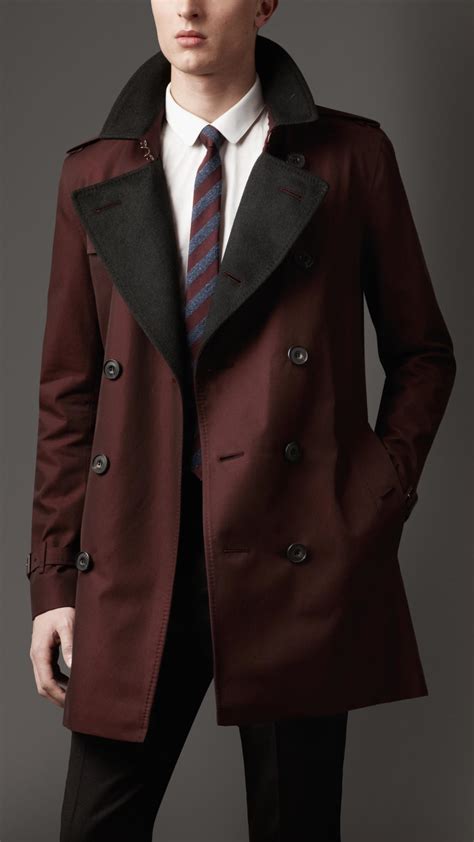 burberry gabardine trench coat red|burberry men's trench coat outlet.